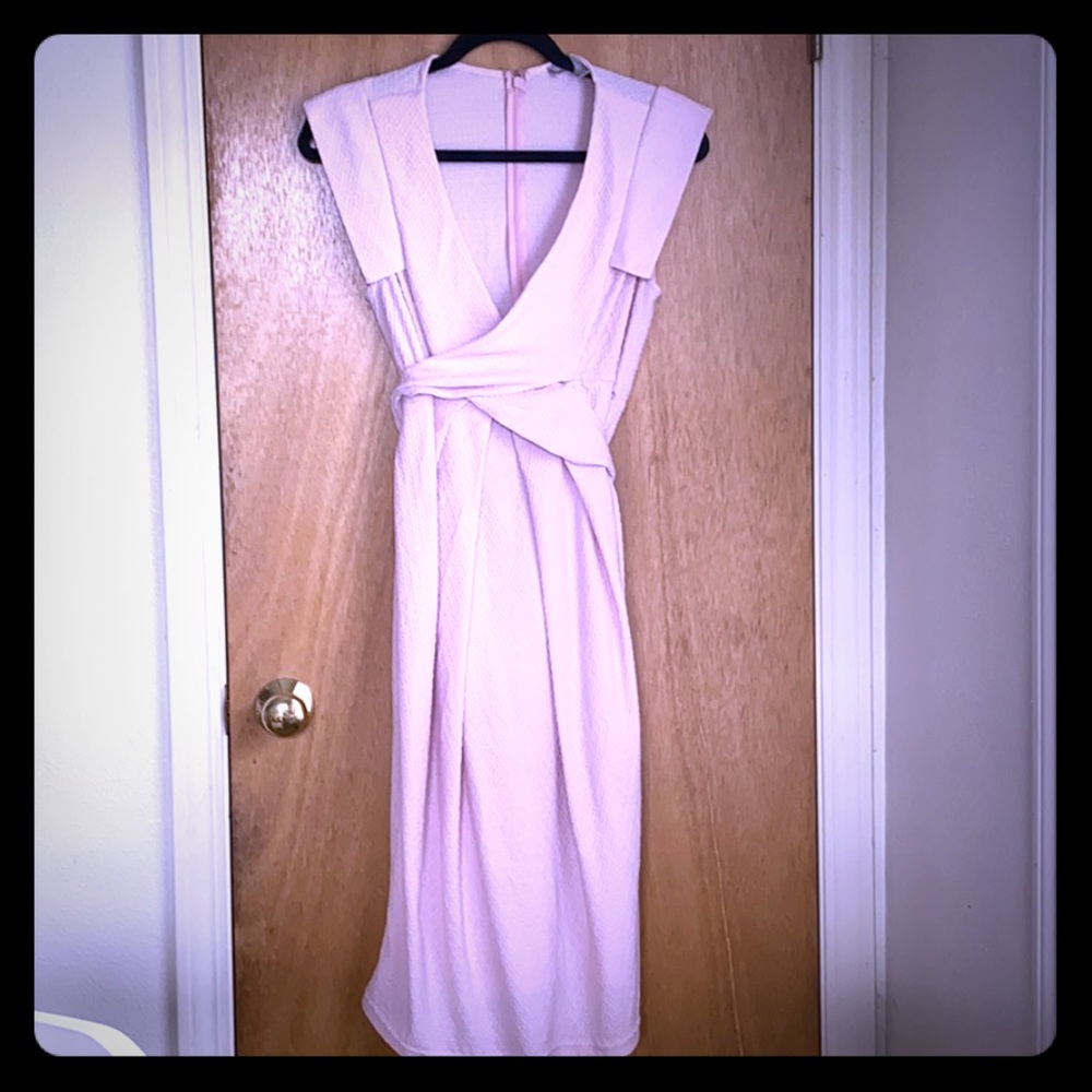 ASOS Pink Wrap Dress